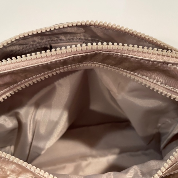 Kipling Sparkly Gold Adjustable Shoulder Crossbody Handbag Purse New with Tags - Picture 7 of 16